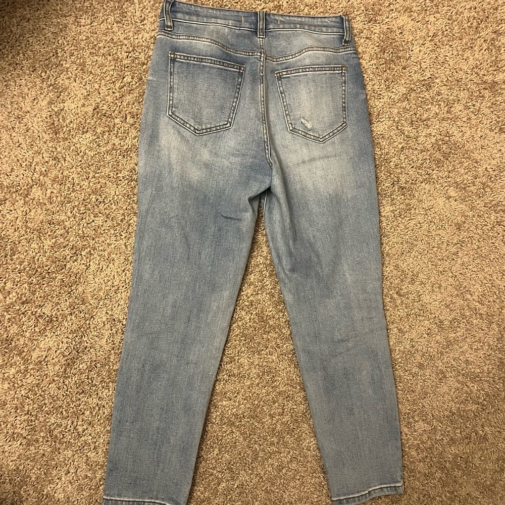 Euina High Waisted Distressed Jeans - Picture 2 of 6